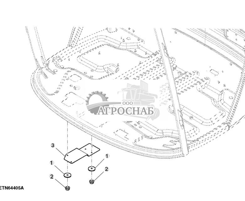 Пластина рычага переключения передач - ST831241 488.jpg